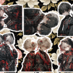 デザインペーパー　TWINS BOY コラージュシート