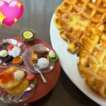 ミニチュアスイーツ　ワッフル三種から一つ