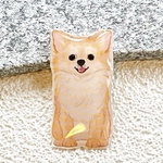 犬　わんちゃん　チワワ　ヘアゴム　ブローチ　ミニチャーム　プレゼント　目印