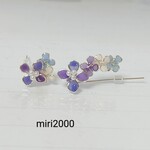 *大人女性*の*優しく上品な印象*の*紫陽花ｲﾔｰｶﾌ*痛くなぃｲﾔﾘﾝｸﾞ*ｲﾔｰｶﾌ