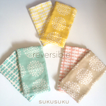 両面♡北欧調リバーシブル８重ガーゼ抱っこ紐よだれパッド＊サッキングパッド＊再販14