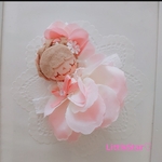 FlowerドレスDoll♡ドールチャーム♡ドール♡フェルト♡