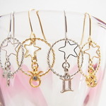 *12星座*　宇宙ピアス/イヤリング