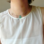 raindrop necklace