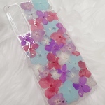 カラフルアジサイ 押し花スマホケース Xperia AQUOS galaxy専用ページ