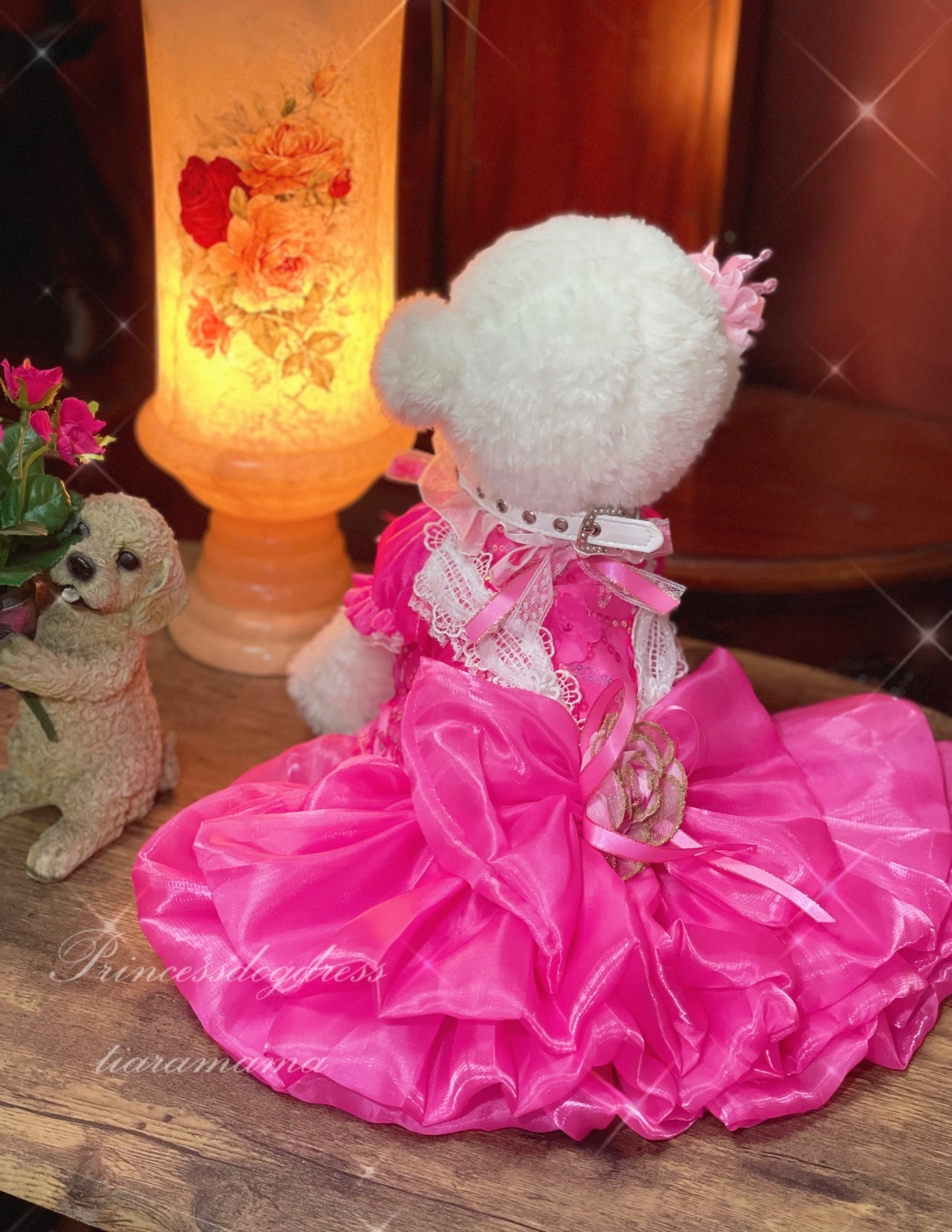 インスピレーションを受けたピンクのオーロラ姫ドレスコスプレ