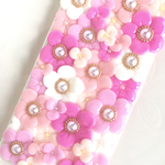iPhone6splus♡おとぎの国のピンクversionお花の iPhoneケース