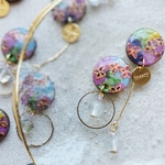 【紫陽花2024】ピアス/イヤリング　
