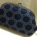 【kka...様 完成しました・イニシャル入り】がま口 バッグ