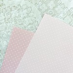 30枚【４】シンプルピンクペーパー　デザインペーパー　A4