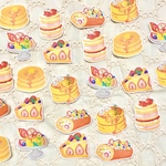 《Pastel Patisserie》【24枚】憧れのスイーツのフレークシール/いろえんぴつイラストのほっこりステーショナリー