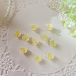 小さな花  ミニサイズ　ビオラ 3D パーツ  ビオラ　黄色