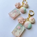 桜の和菓子キーホルダー
