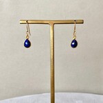 ラピスラズリ　ドロップピアス/イヤリング