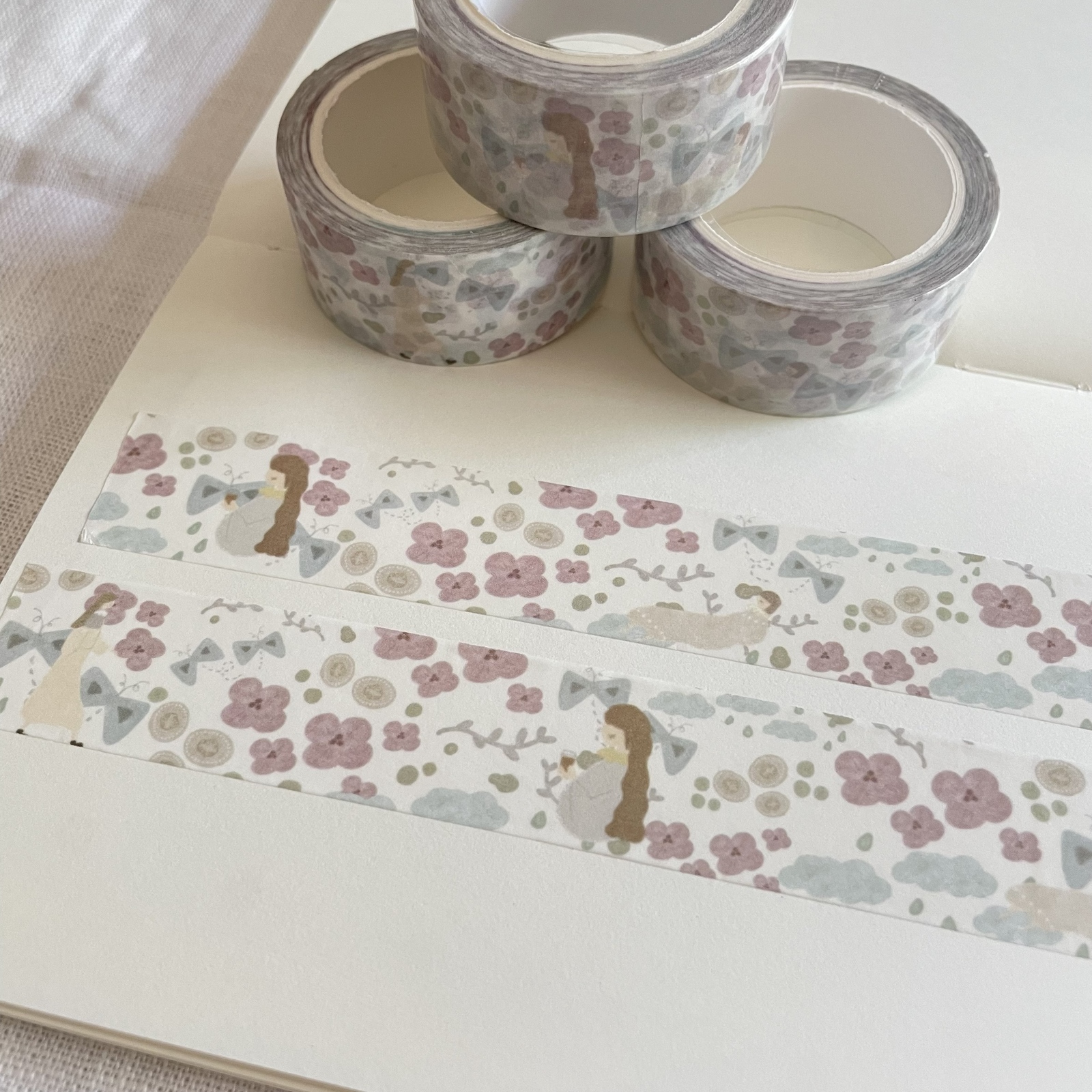 ♡海外マステ♡ meow さん Pinkish Carnival