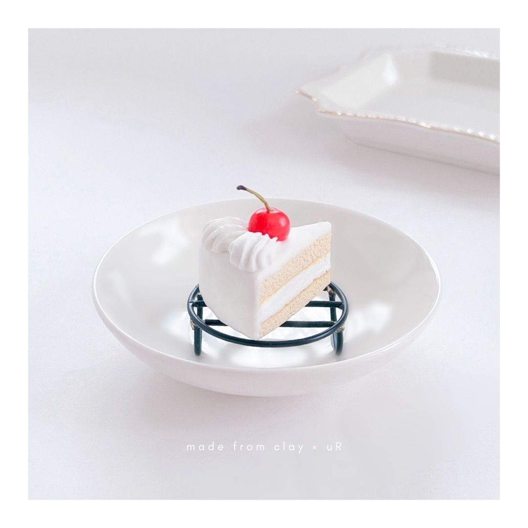 さくらんぼショートケーキ［食品サンプル|ミニチュアスイーツ|フェイク