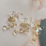 New！６個★高透明度　しずくのチャーム