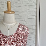 SALE ウィリアムモリス　モリスワンピース　ブラザーラビット　赤　ワンピース