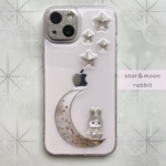 moon rabbit🐰🌕スマホケース