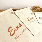 巾着　名入れ　オリジナル　Lサイズ