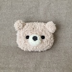 新色くまちゃんミニポーチʕ•ᴥ•ʔ