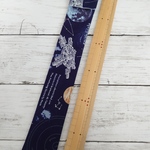 ものさし入れ30cm★★ループ・裏地付き　宇宙（黒）m41