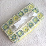 受注生産＊レモンライムティッシュBOXカバー