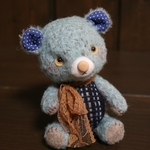 【ぽけっと縫いぐるみ】みずいろくまのラルム
