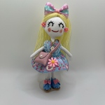 ハンドメイドドールチャーム　バックチャーム　お人形