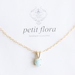 14kgf-petit jewelry ネックレス（ラリマー）