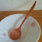 木のスープスプーン