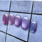 💧　あじさいカラー　マグネットネイル