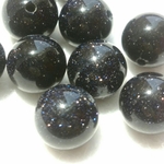 ⭐️星空みたいな石⭐️　ブルーサンドストーン10mm