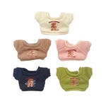 10cmぬいぐるみ用 着せ替え服 ぬい服 コスチューム ちびぬい ベビーベア トレーナー 5色