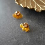 向日葵　ピアス／イヤリング