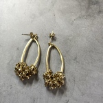 マットゴールドピアス