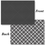 単品10枚【D-71】Black Plaid ２