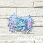 nnm1226さまオーダー品　あじさいチョーカー　ドッグチョーカー