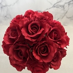 アーティフィシャル赤薔薇クラシックブーケ