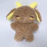 ブラウンヤギちゃんぬいぐるみ