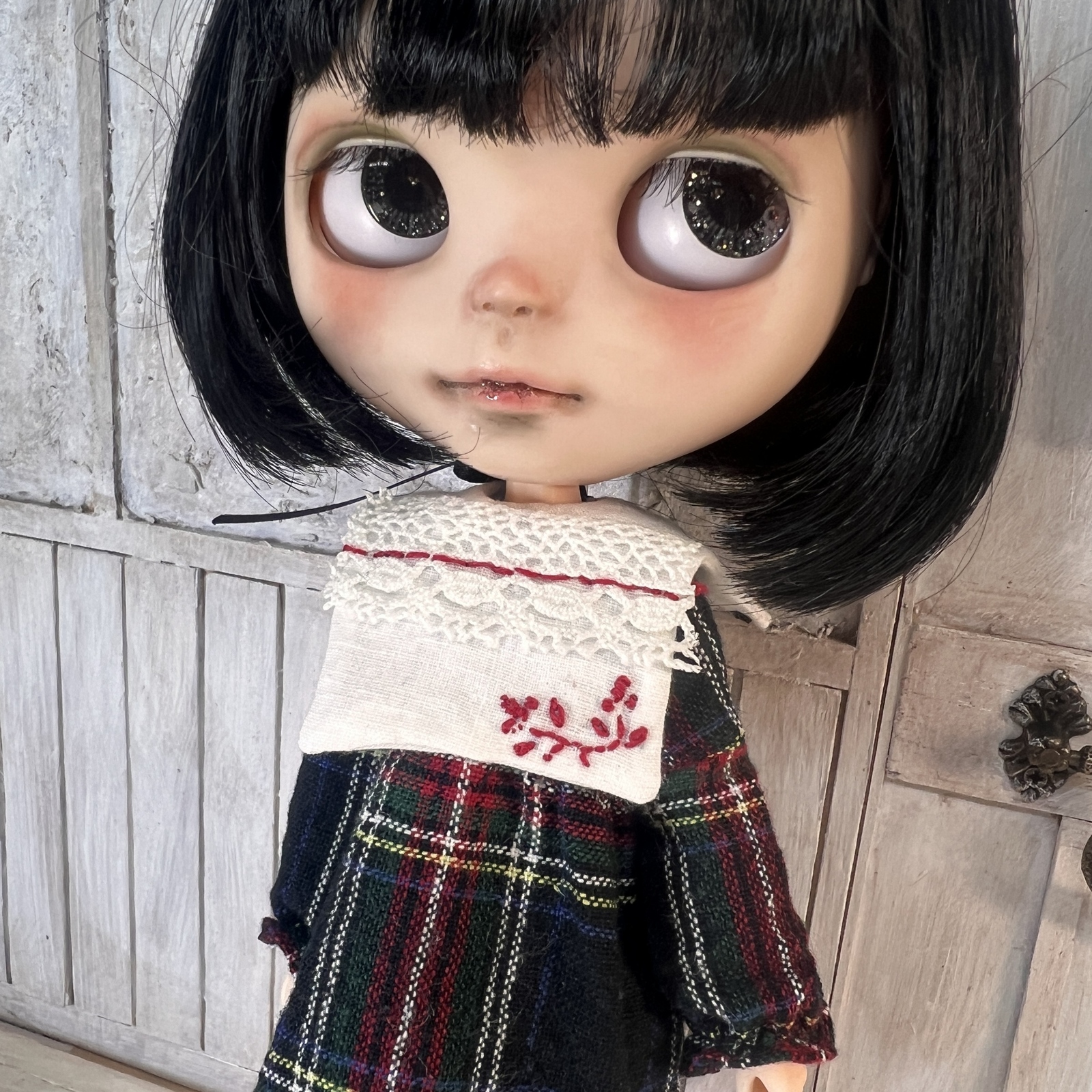 ♡ブライス アウトフィット ワンピース 付け襟 セット