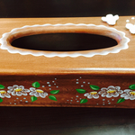 お花のティッシュボックス