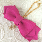 リボン🎀型バックチャーム