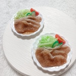 豚の生姜焼き☆ミニチュアフード