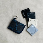 newエコバッグ m tambourine black blue mina perhonen