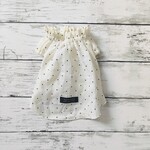 犬服 シャーリングブラウス#petitドットリネン(受注)
