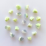 1460  ガラスパーツ　素材　大粒　鉱物のような風合い　縦8〜11mm　