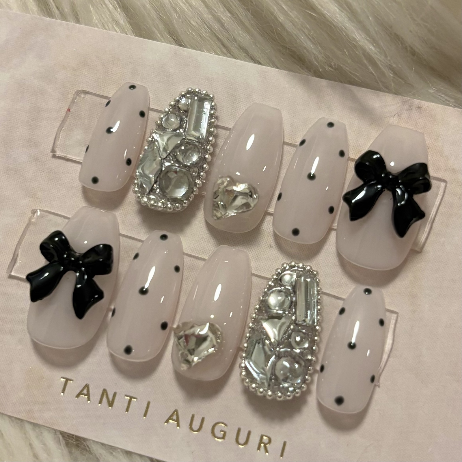 ♥ピンク ドット ジェルネイルチップ♥ - yuri-nail | minne