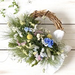 そよ風薫る初夏の草原リース