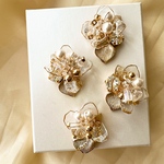 new botanical metal bijou ピアス　イヤリング